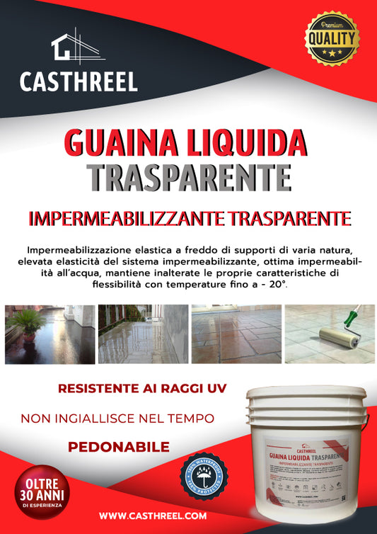 GUAINA LIQUIDA TRASPARENTE