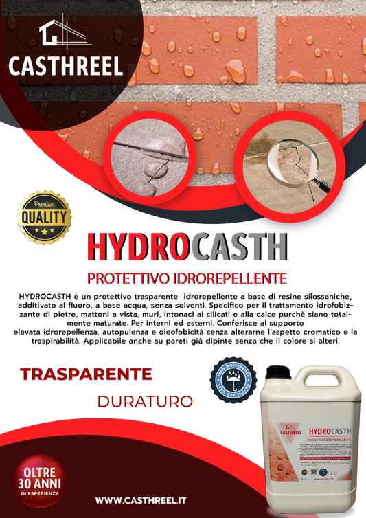 HYDROCASTH-IDROREPPELENTE PER TUTTE LE SUPERFICI