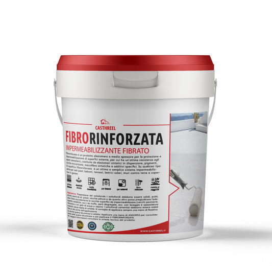 GUAINA LIQUIDA IMPERMEABILIZZANTE FIBRORINFORZATA