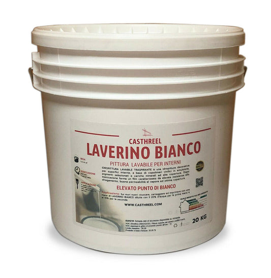 LAVERINO BIANCO-PITTURA LAVABILE PER INTERNI