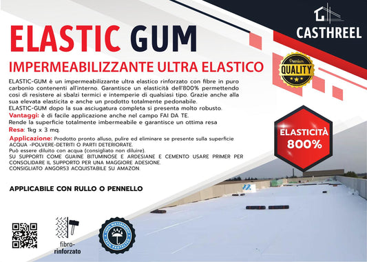 ELASTIC-GUM IMPERMEABILLIZZANTE ULTRA ELASTICO-TOP DI GAMMA